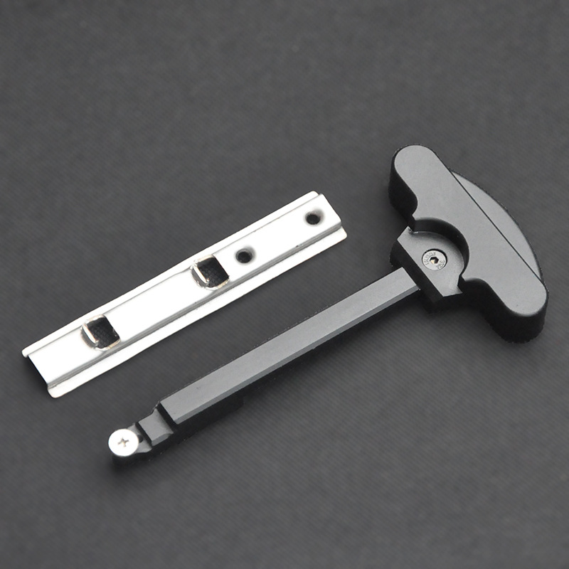 塑料版301玩具模型金属拉栓铝合金拉机柄弹簧折叠托易损维修件