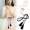 tassels belt student Tie Rope skirt shirt decorate Versatile Korean Edition Belt lengthen cotton material tassels belt student Tie Rope skirt shirt decorate Versatile Korean Edition Belt lengthen cotton material
