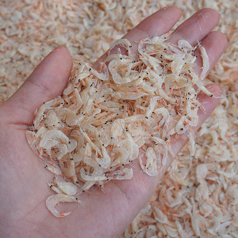 北海特产生晒干虾皮淡干500g小虾皮干货自晒新鲜批发