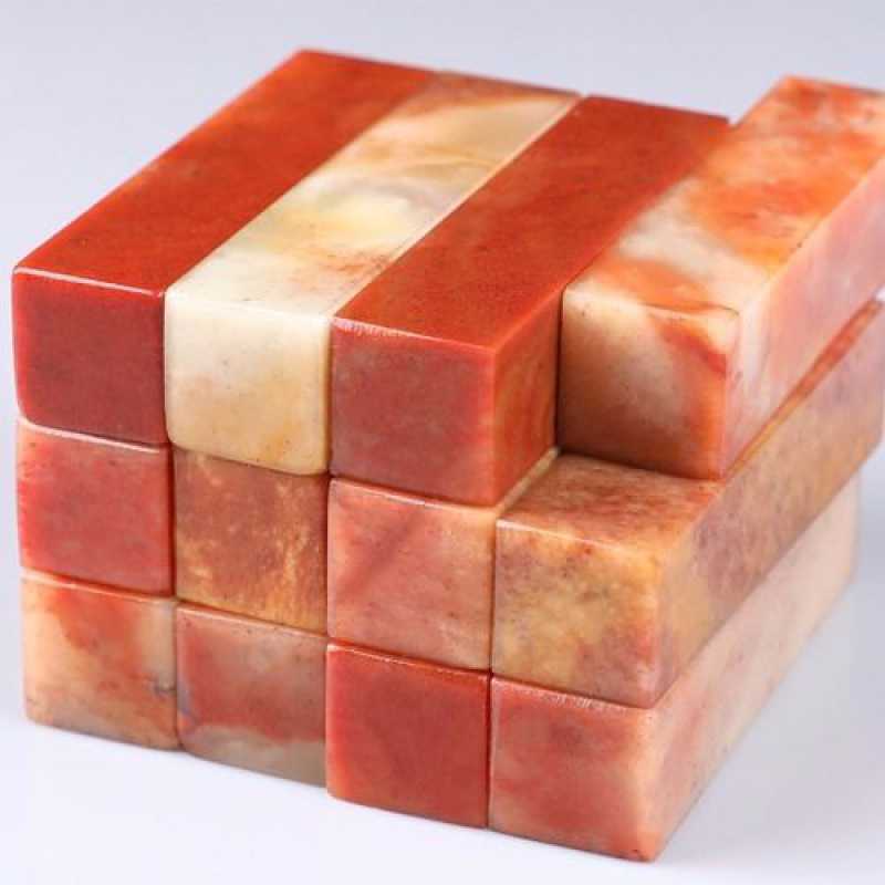 寿山石印章篆刻印章石料练习闲章原石头章料金石篆料非青田石