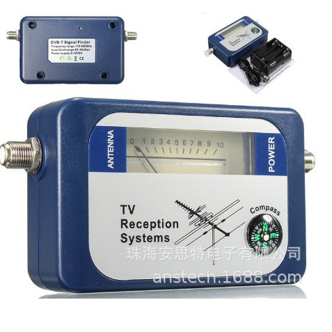 95DTL蓝色 DVB-T电视信号搜索器 电视寻星仪 欧洲数字电视