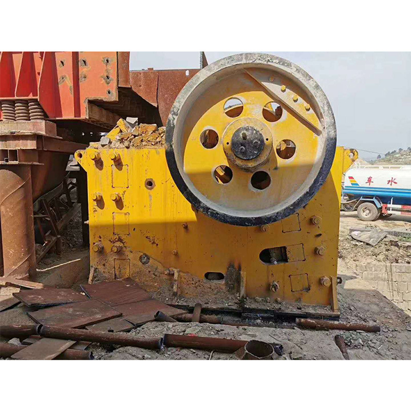 上海建设路桥pe900*1200颚破二手颚式破碎机