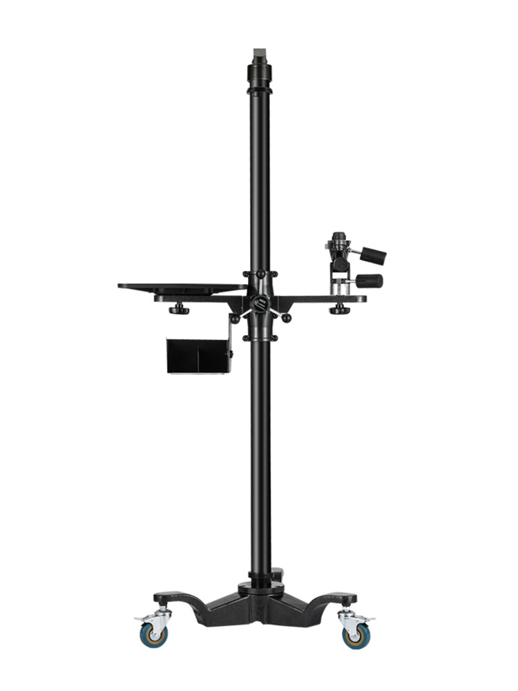 重型摄影架相机升降支架单反三脚架摄影棚可移动十字架大型商业人