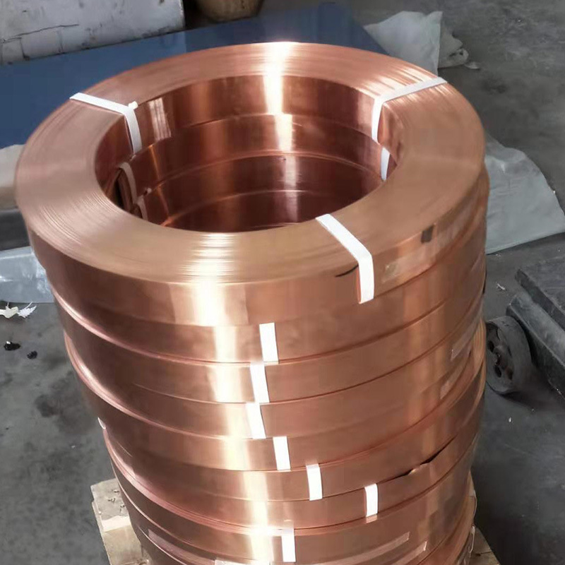 现货批发紫铜带 紫铜卷 分条t1/t2红铜带 按需求切割尺寸规格齐全