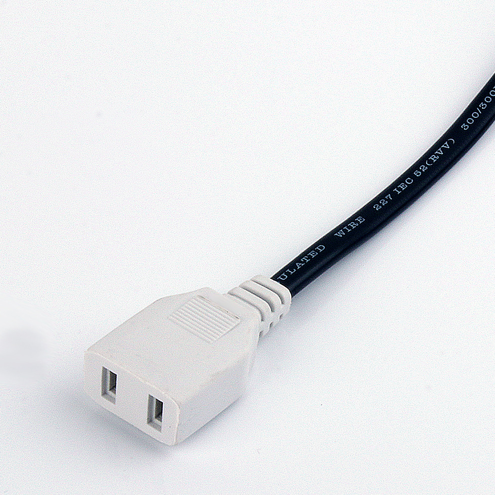 监控母插头ac220纯铜监控带线两脚10a母插头防水箱插座防水型母插