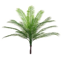 仿真植物绿棕榈叶散尾葵植墙面装饰植物墙绿植墙配材塑料假草软装