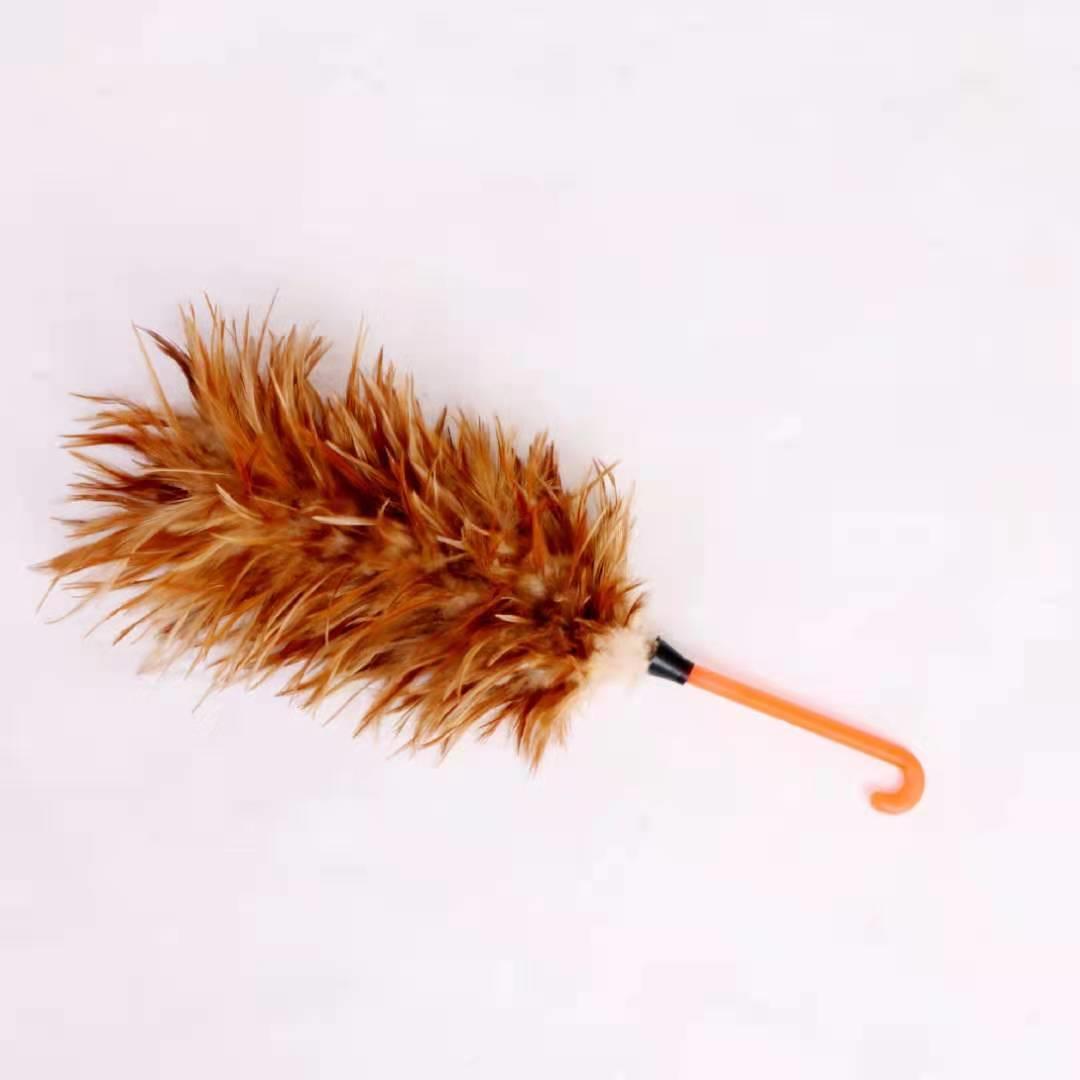 Feather Duster Handmade Small Hook Household Car Dust Removal Duster Dust Sweeping Household Cleaning No Lint 0766