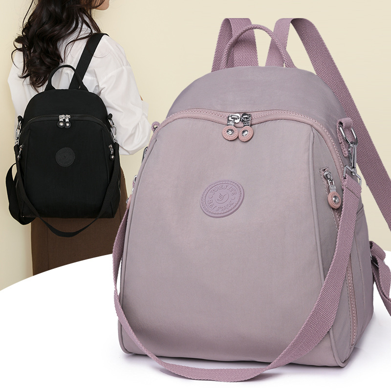 Women's Backpack 2024 New Cross-Border Fashion College Students Bag Short-Distance Travel Women's Bag Leisure Backpack