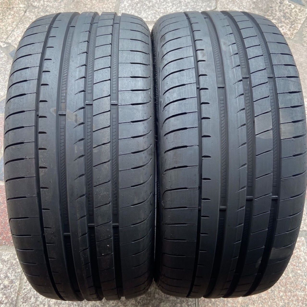 二手225/40r18固特异轮胎 92y eagle f1 ao原配奥迪a3 大众gti