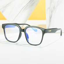 新款复古眼镜框架 男女同款大方框眼镜框 学生防蓝光平镜现货批发
