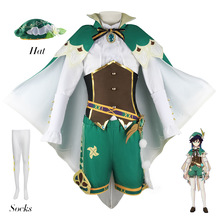 现货 温迪原神cos服cosplay动漫角色扮演服装表演服温迪cos服