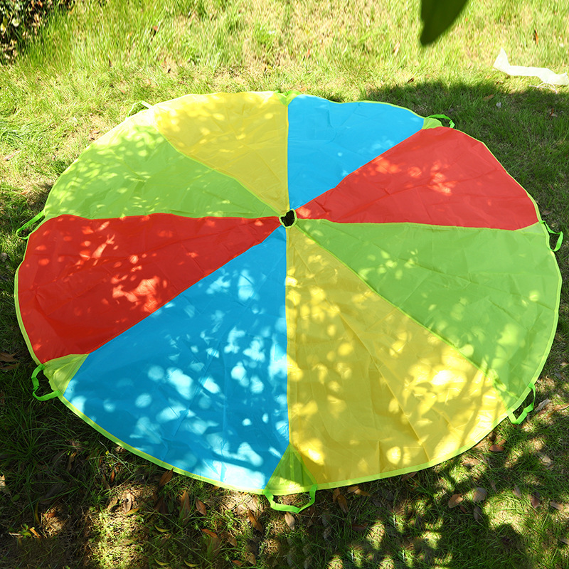 彩虹伞早教感统训练伞幼儿园儿童游戏降落伞体育亲子户外活动器材