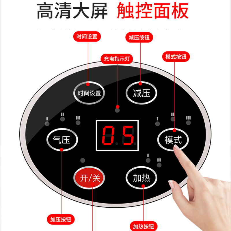 Hand Massager Finger Joint Numbness Massage Instrument Wrist Palm Physiotherapy Mouse Hand Meridian Acupuncture Electric Device