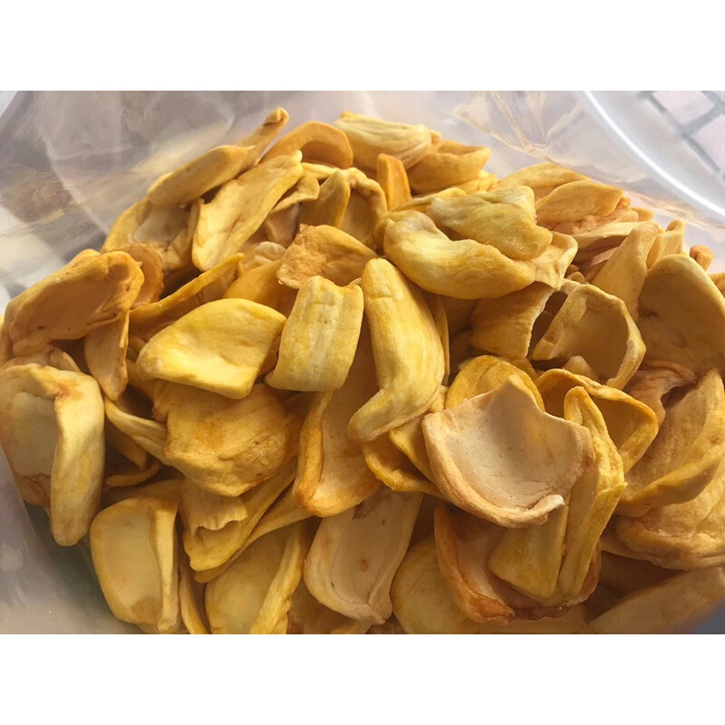 a 菠萝蜜干越南进口散装水果干零食大量批发整箱脱水食品菠萝蜜脆