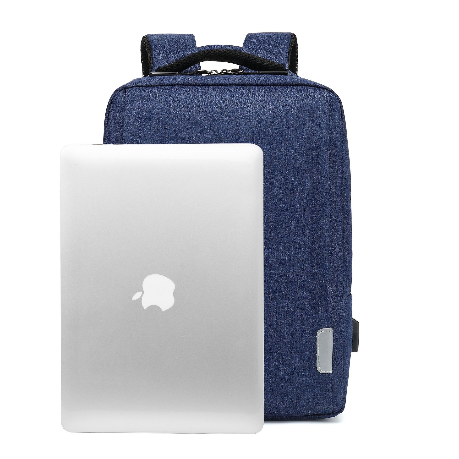 2022 new backpack male computer backpack with USB backpack Business leisure backpack gift printing LOGO Specification drawing