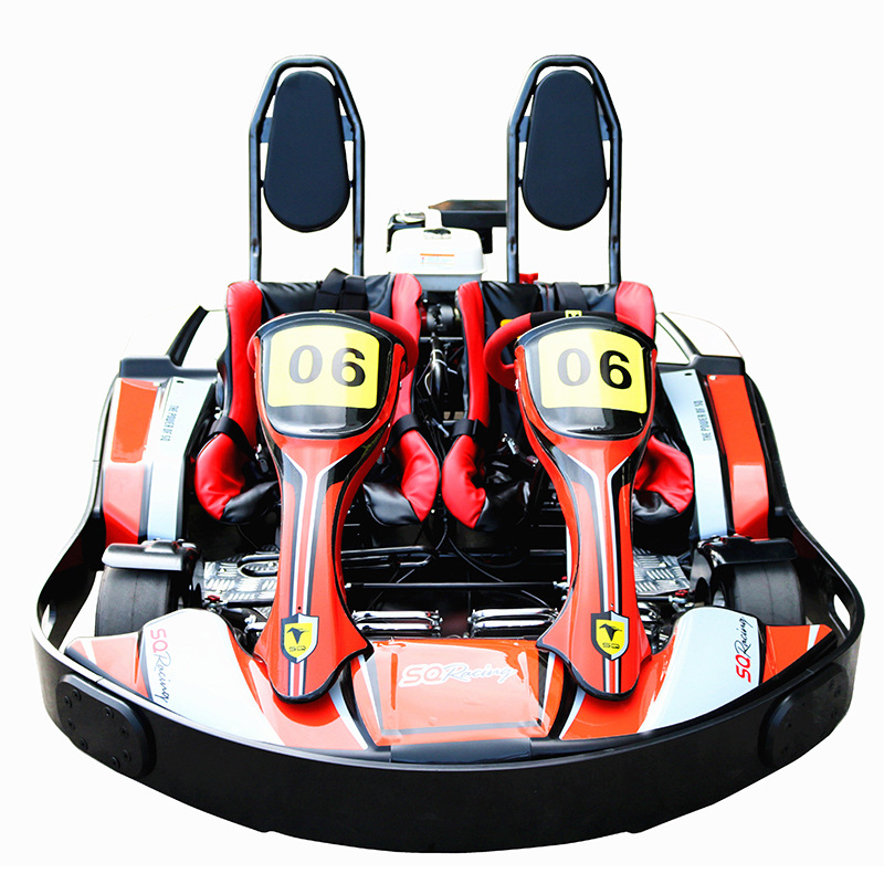 270cc汽油版风冷双人成人卡丁车四轮双座漂移车竞技赛道卡丁赛车