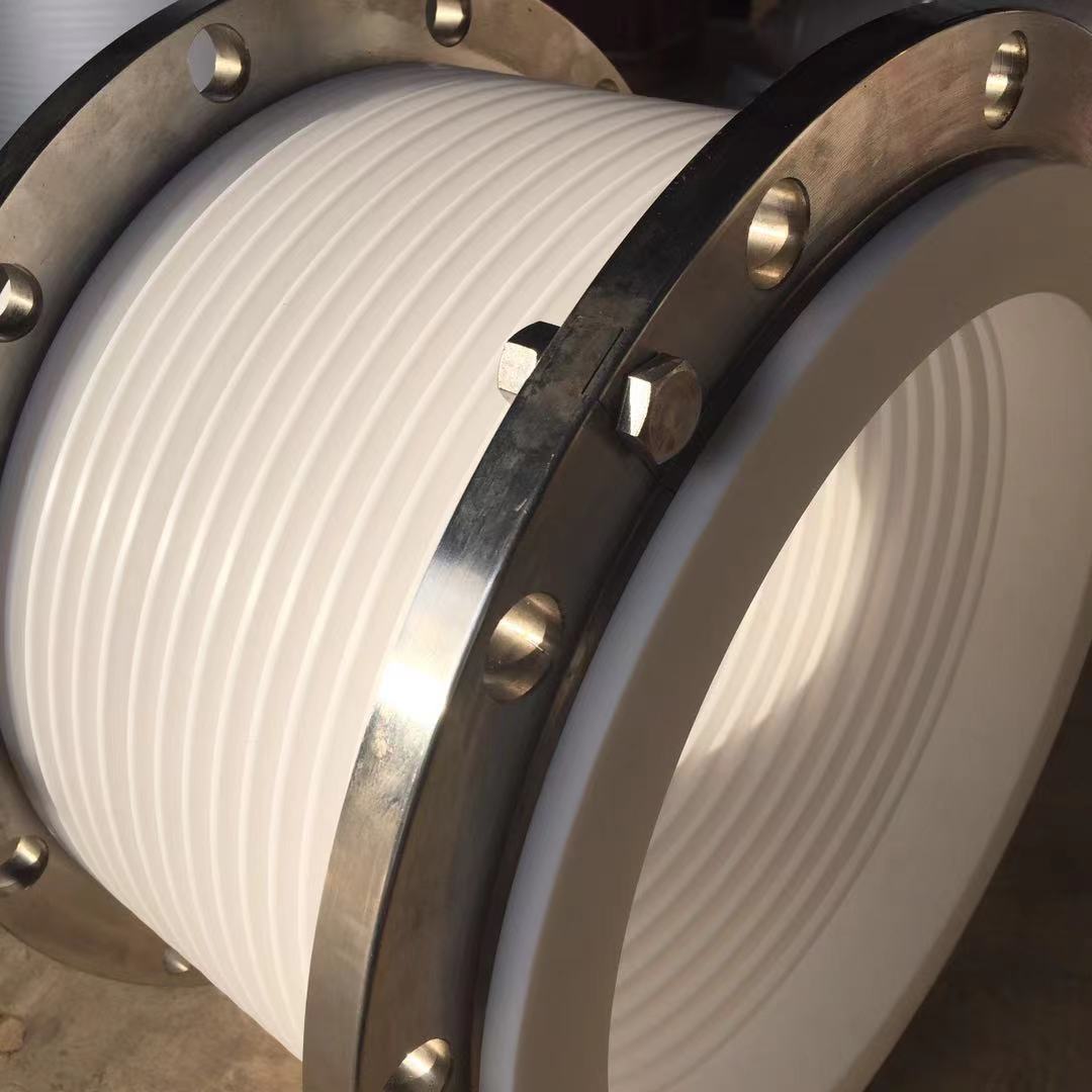 四氟膨胀节,伸缩接头,四氟软连接