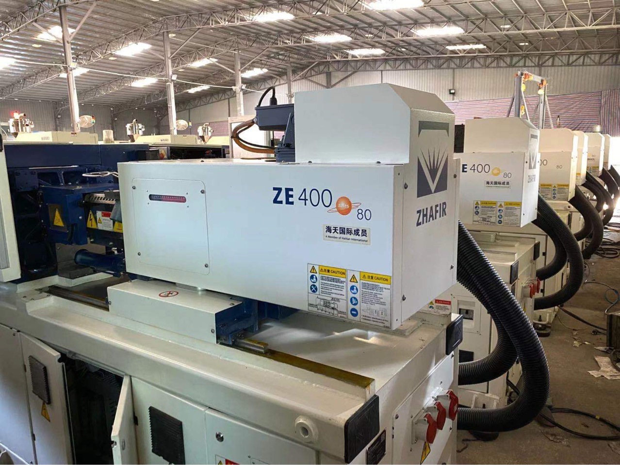 低价转让海天长飞亚准全新机ze400/80下模320螺杆22约36克射速200