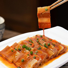 植鲜生植物蛋白素五花肉片佛家纯素肉人在肉豆制品休闲小吃菜肴