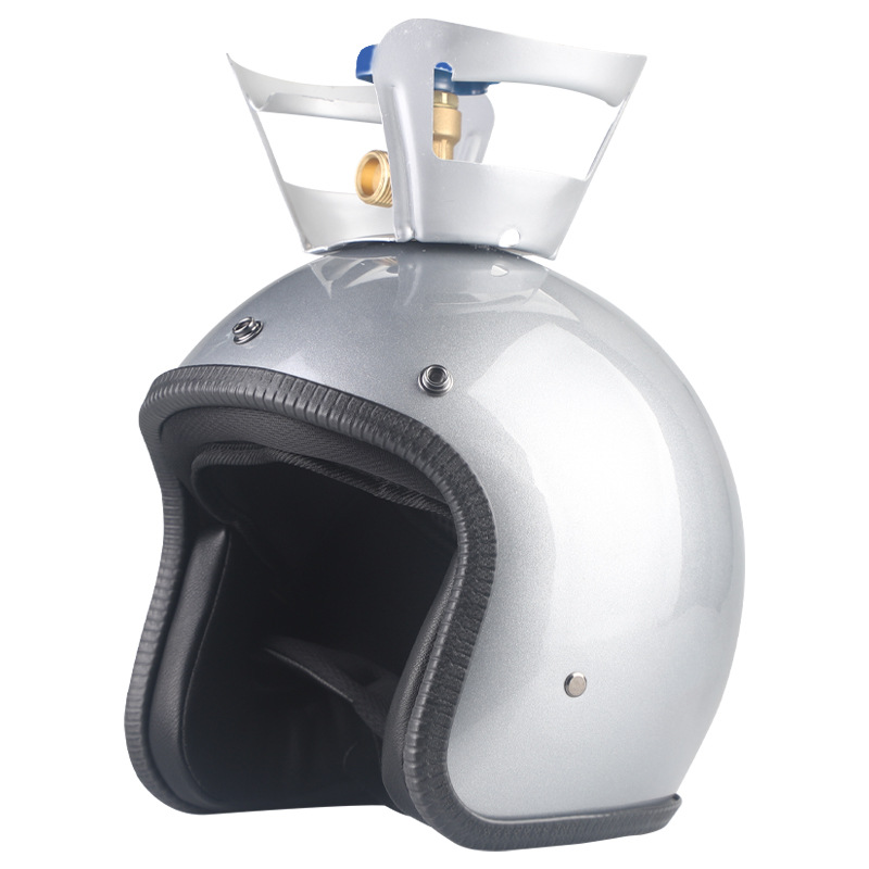 网红电饭锅头盔抖音同款电动摩托车头盔搞怪另类个性电饭煲安全帽