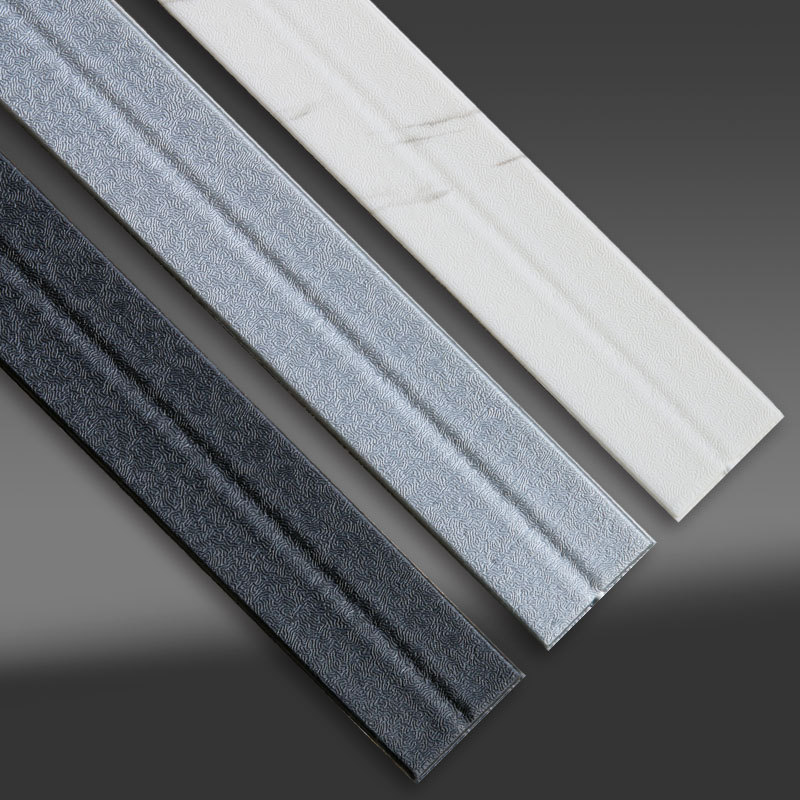 踢脚线3d立体墙贴天花板阴阳顶角线条自粘门框腰线装饰条桌子包边