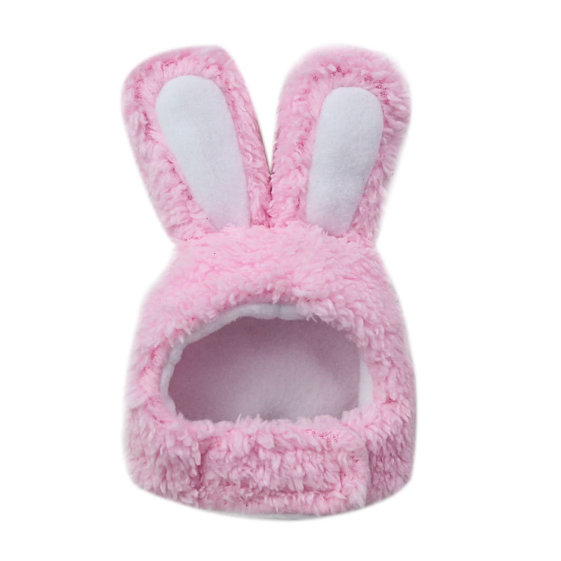 Factory Direct Sales Cat Bunny Hat Pet Dog Small and Medium Dogs Teddy Bichon Hat Headwear Supplies Wholesale