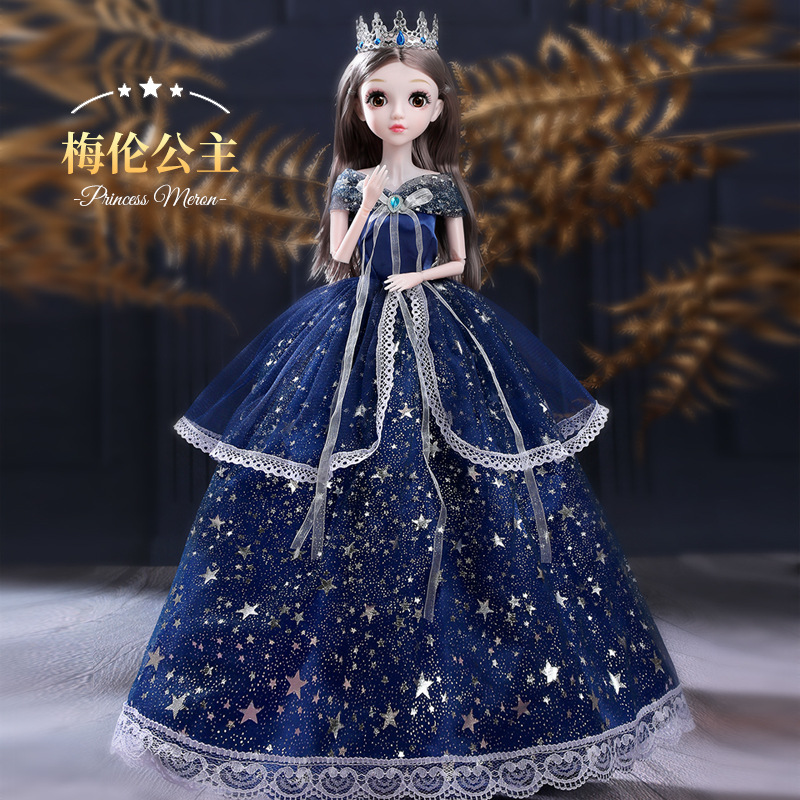 Large 60cm Doll Gift Set Girl Simulation Princess Children's Toy Tongle Barbie Doll Wholesale