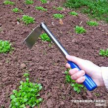 家用不锈钢小锄头种菜种花挖土除草园艺工具小花锄农用农具户外