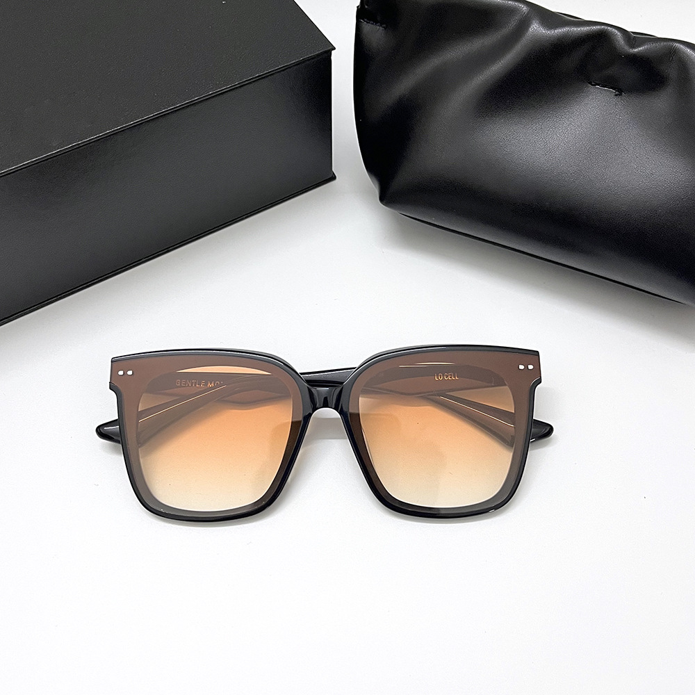 2022 新款gm墨镜 复古时尚网红潮男女款板材 瘦脸太阳眼镜