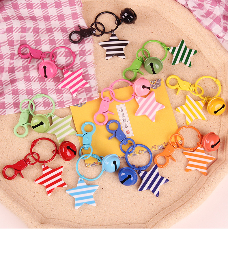 韩国ins小熊钥匙扣 背包挂饰 少女心airpods耳机保护套可爱挂件链