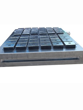 电永磁吸盘大方格导磁块平面磨床铣床五轴机磁盘