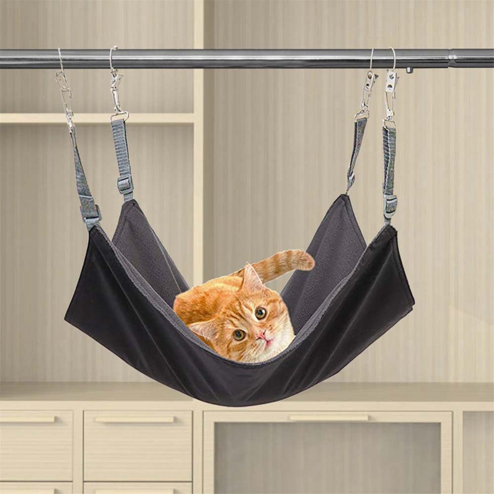 0成交52个相似春夏帆布猫笼吊床加绒挂式猫吊床长度可调节宠物猫咪吊