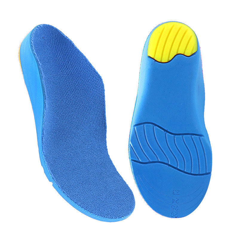 Children's Flat Foot Correction Insole Inner and Outer Eight-Character Arch Support Insole Adult XO-Type Leg Foot Inner and Outer Flip Orthopedic