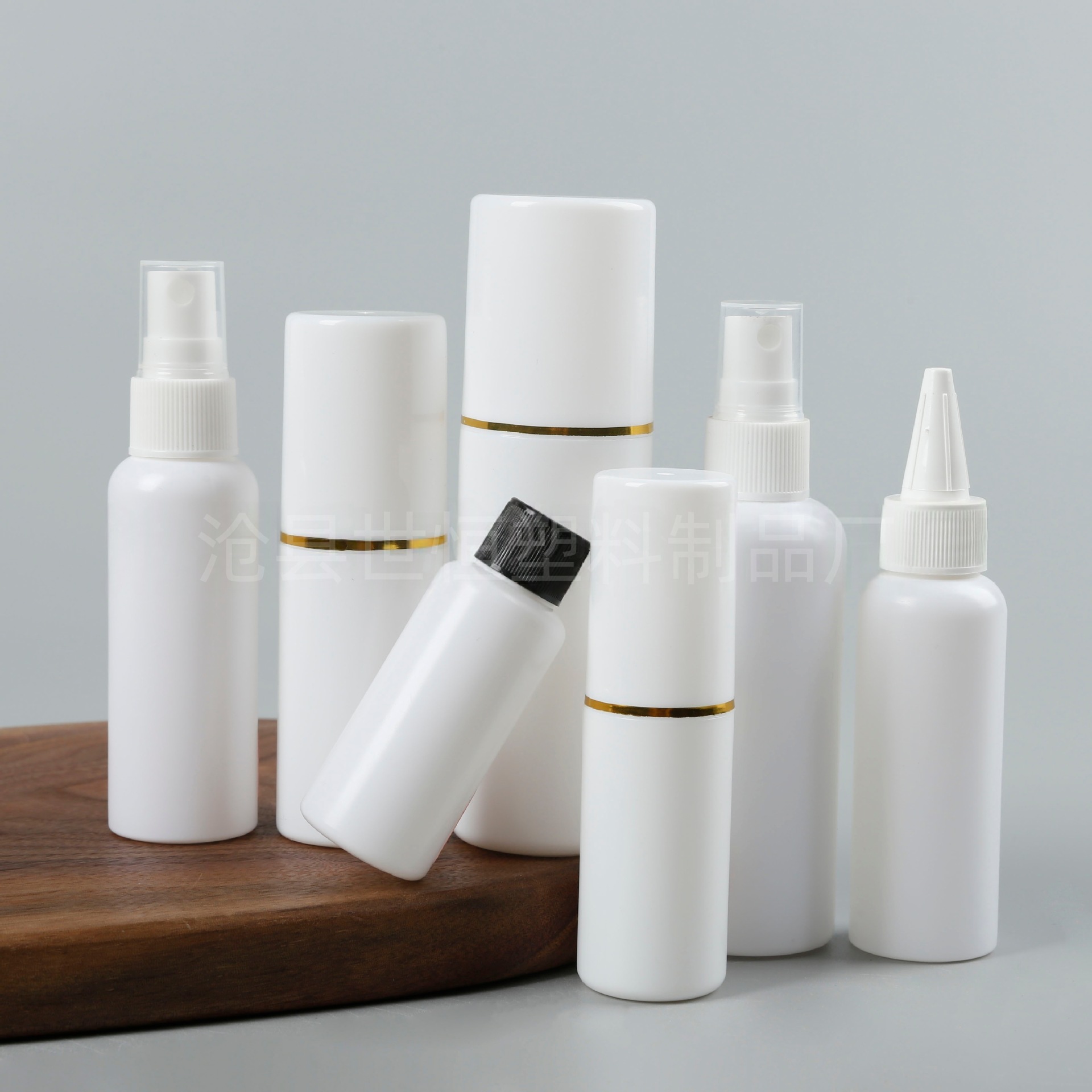 100毫升圆肩喷瓶 补水喷雾瓶 30ml50ml60ml100ml200ml大帽 喷雾瓶