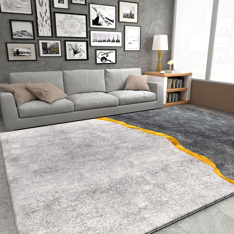 客厅地毯现代简约轻奢沙发茶几垫卧室大面积床边满铺地垫家用毛毯