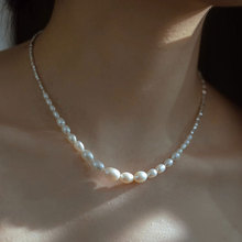 淡水珍珠珍珠项链女轻奢小众设计高级感新款简约锁骨链颈链女批发