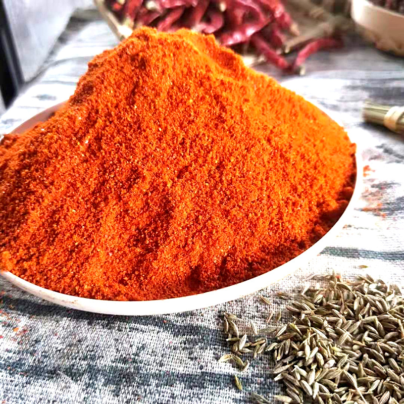 四川特产辣椒面 烧烤细辣椒粉 中辣特辣规格 500克