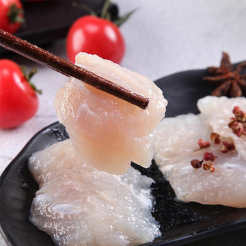 加工定制冻免浆巴沙鱼片半成品食材巴沙鱼切片龙利鱼切片黑鱼片