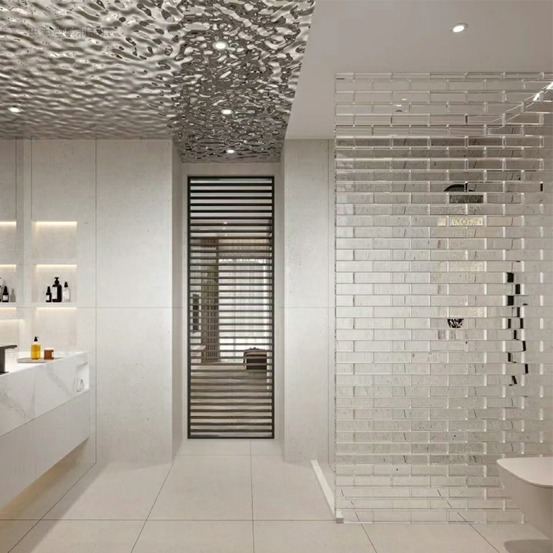 玻璃砖空心透明隔断墙白实心水晶砖玻璃墙网红水晶玻璃屏风砖块