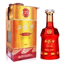 西凤酒十五年陈酿15年45度红瓶500mL