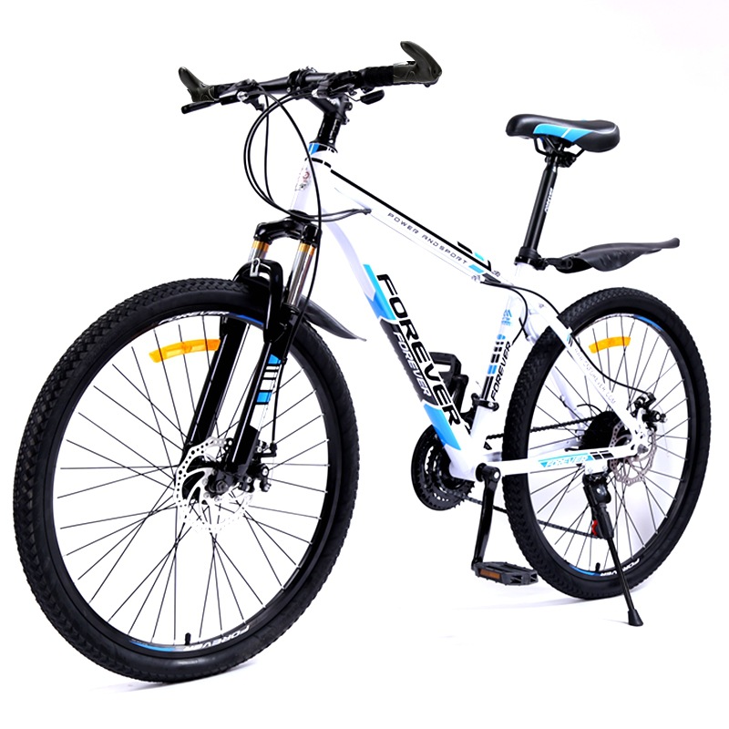 Shanghai Forever Brand Variable Speed Mountain Bike Adult Bicycle Disc Brake All-Terrain Bicycle Bicycle Mountain Bike