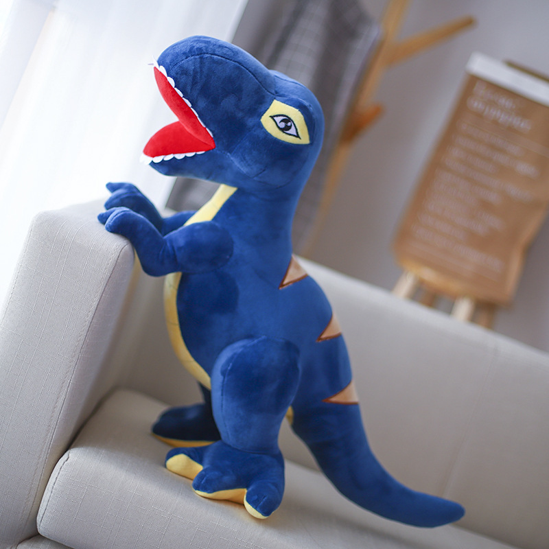 Factory Wholesale Tyrannosaurus Rex Doll Dinosaur Plush Toy Sleeping Ragdoll Doll Children's Toy Holiday Gift