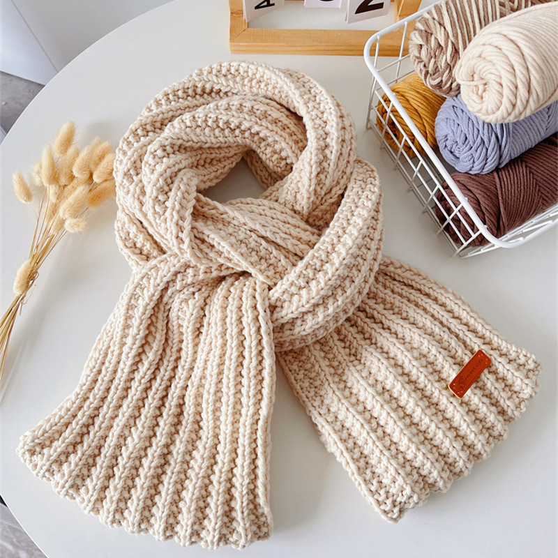 情人牛奶棉毛线diy粗毛线团自织围巾送男女友礼物编织材料包针织