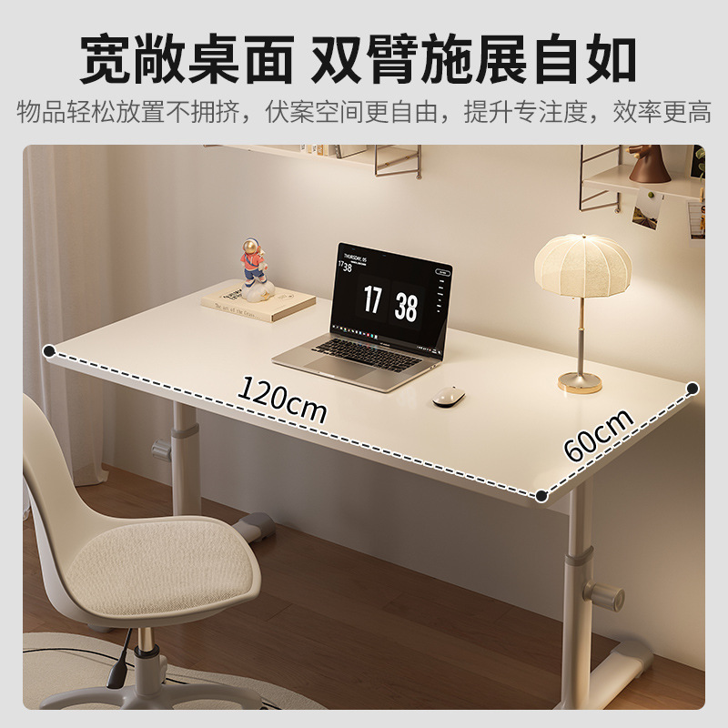 Desktop Computer Desk Adjustable Desk Student Household Learning Writing Desk Simple Rental Office Workbench