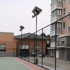 太阳能球场灯新农村建设led篮球网球场灯6米杆户外高杆照明投光灯