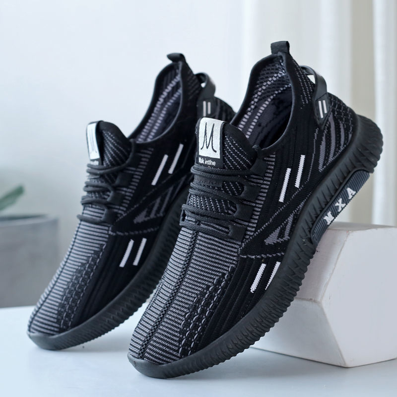 One Piece Dropshipping 2022 Spring and Summer New Breathable Thin Mesh Casual Shoes Soft Bottom Anti-Skid Shock Absorption Deodorant Sports