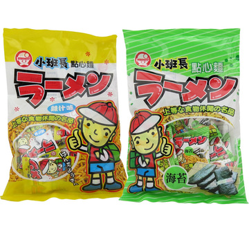 台湾小班长点心面240g一箱12包 进口膨化食品 零食饼干批发热卖