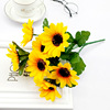 simulation Sunflower simulation Bouquet of flowers a decoration Home Furnishing a living room Artificial flower ornament flower arrangement Flower art wholesale simulation Sunflower simulation Bouquet of flowers a decoration Home Furnishing a living room Artificial flower ornament flower arrangement Flower art wholesale
