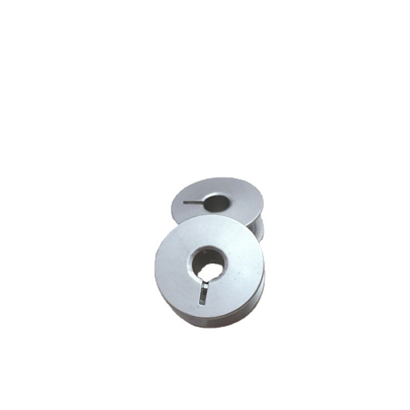 Sewing Accessories Computer Normal Sewing Machine Flat Car Bobbin Core Bobbin Good Aluminum Bobbin Core 55263 Slotted Bobbin Core