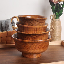 藏族奶茶碗内蒙古工艺碗蒙古餐具木碗蒙用儿童木碗蒙古族特色